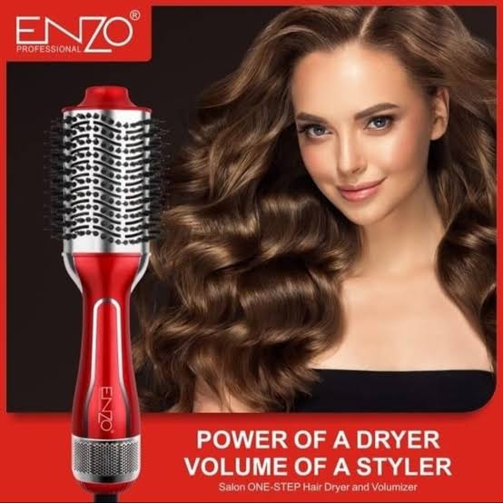 Brosse soufflante rouge